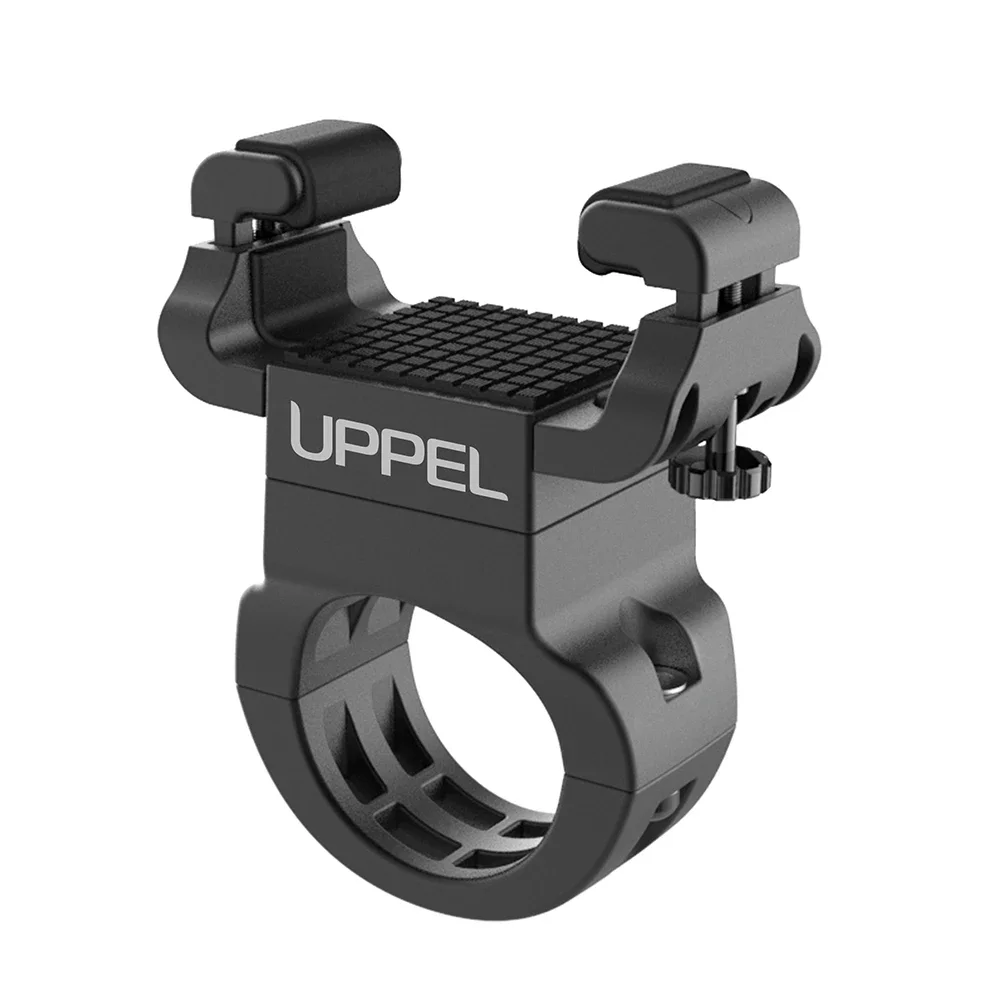 

Велосипедный держатель для телефона UPPEL, поворот на 360 °, подставка для мобильного телефона на велосипед, поддержка сотового телефона 3,5-7,0 дюйма M219 31,8 мм, крепление на руль велосипеда