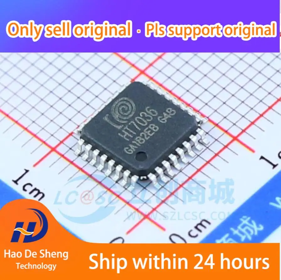 

10 шт./партия HT7036 QFP32 новая Оригинальная фотография