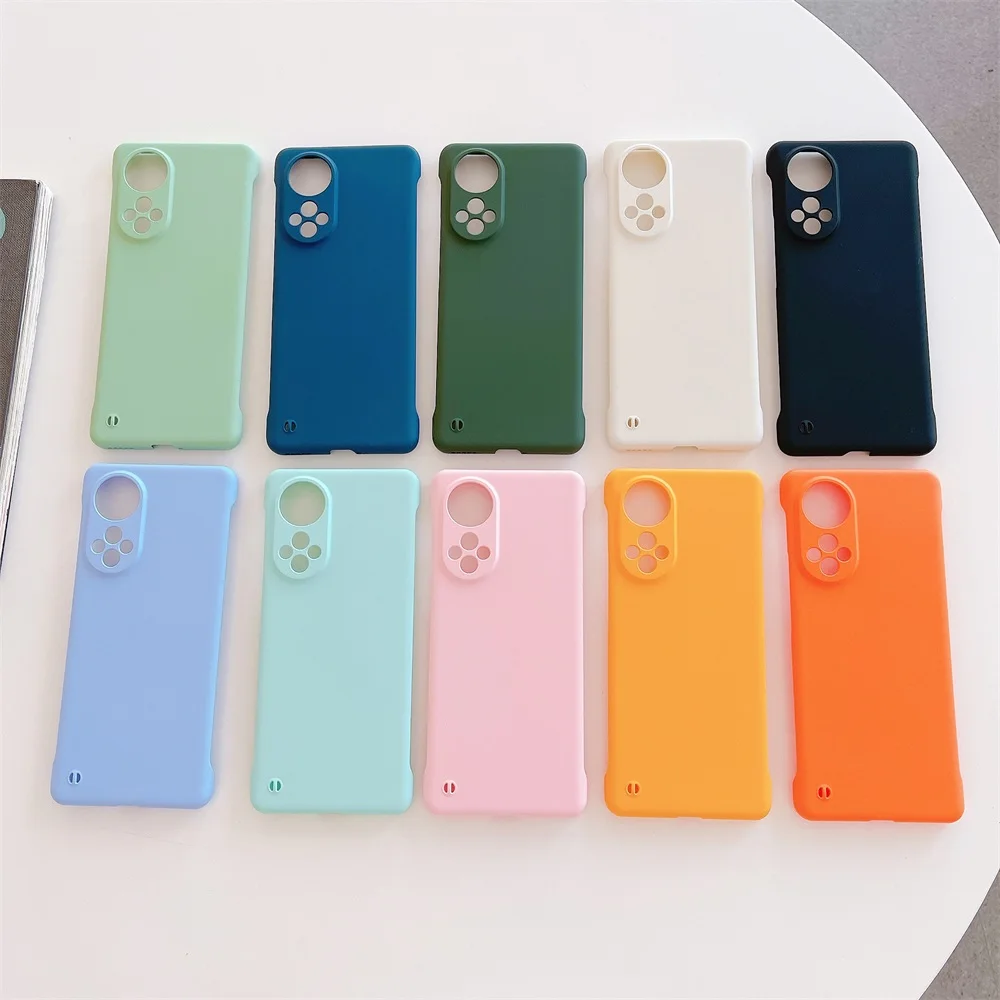 Capa de telemóvel mate cor de doce para huawei nova 9 e 8 pro_voghion.com