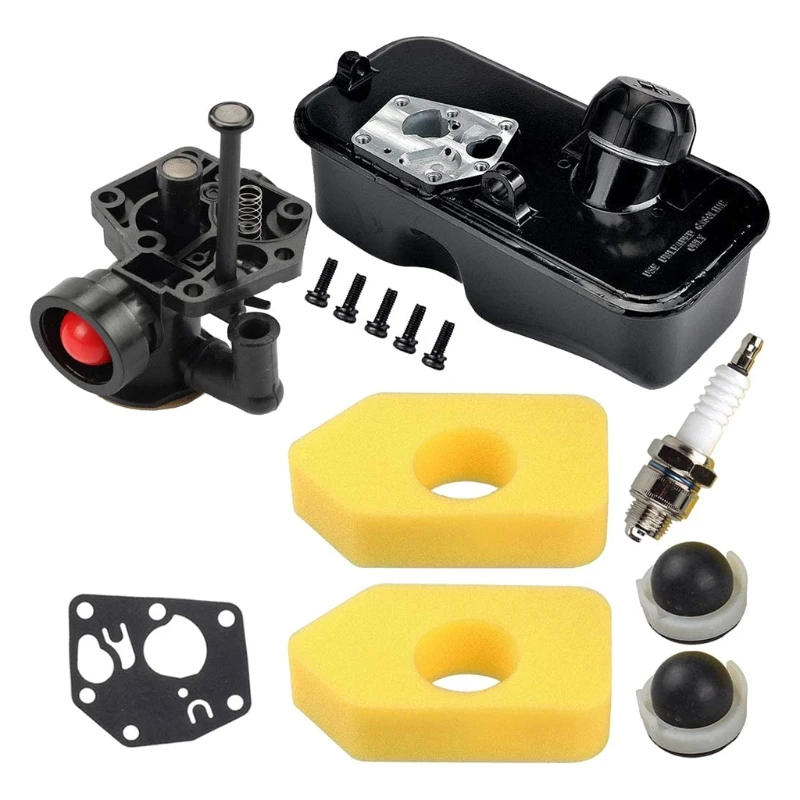 

Upgrade 795477 Carburetor with 494406 for Tank set Quality Material Made fitting for 10A902 Engine Replace Durable