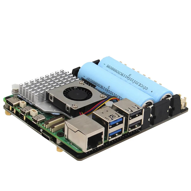 �� ������� ���� ���� ���� ���� ���� ���� Raspberry Pi 5 X1201 V1.1 18650 UPS �ڵ� ���� �ѱ�