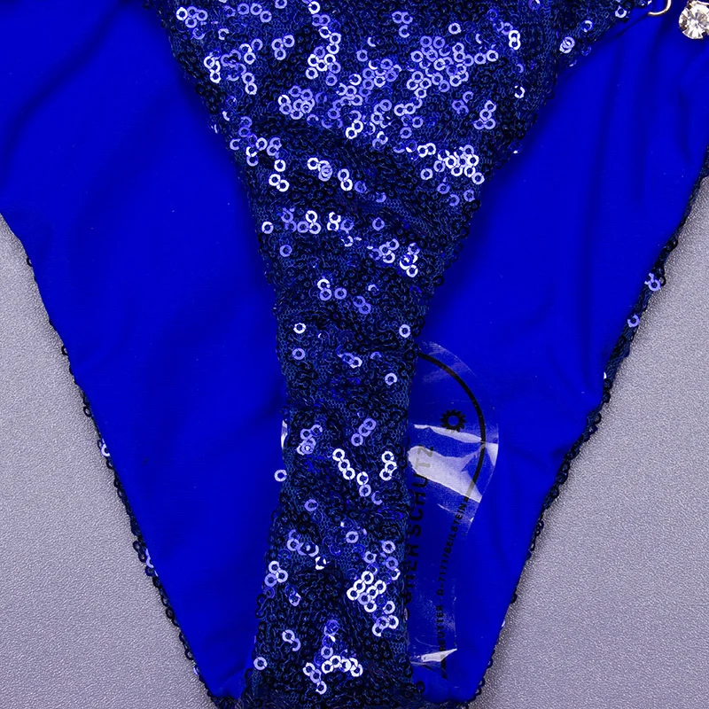 Rhinestone Bikini Swimsuit - Sexy Push-Up Swimwear for Women