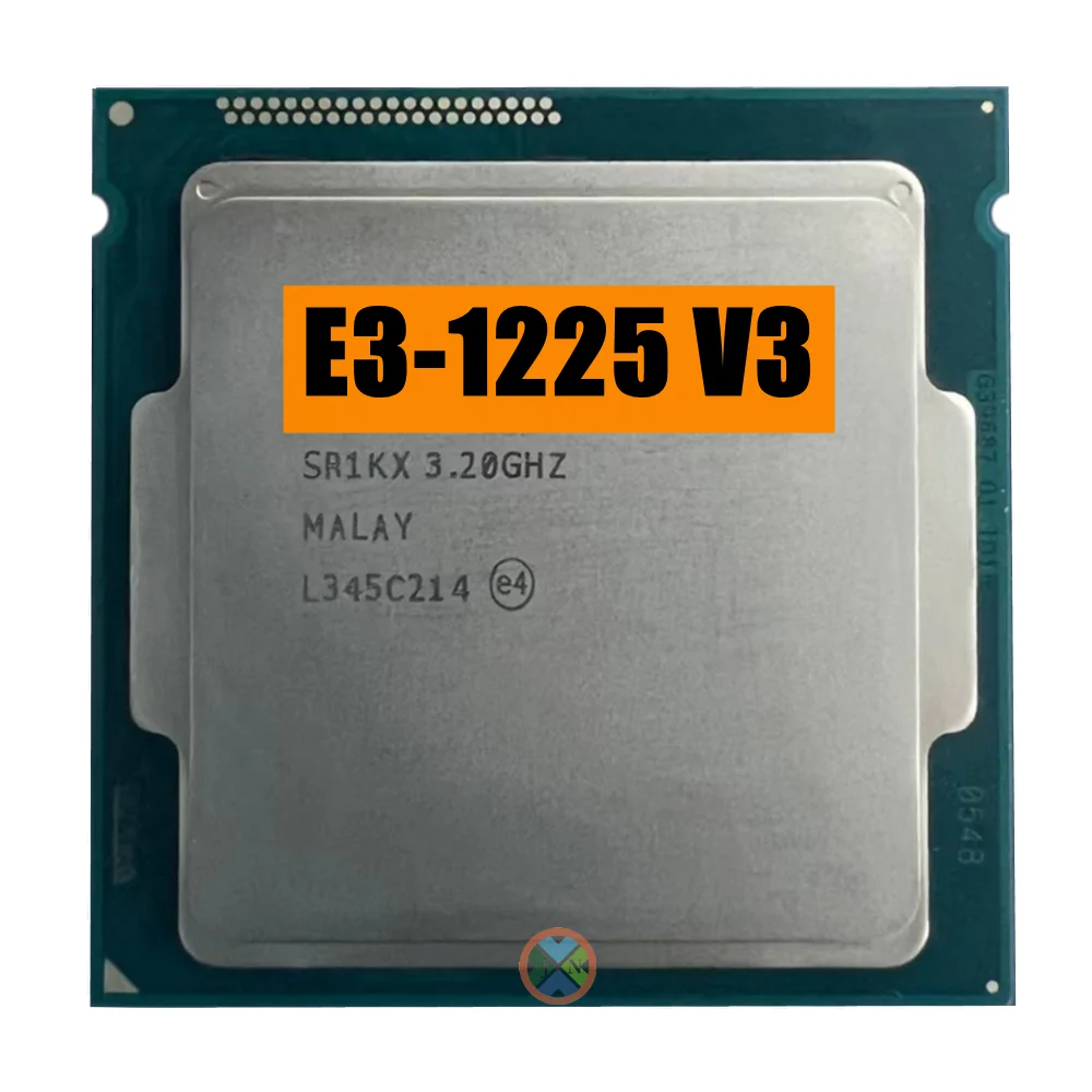 Xeon E3-1225 V3 E3 1225 V3 E3 1225 V3 3,2 Ghz Processore Cpu Quad-Core Quad-Thread 8M 84W Lga 1150