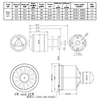 QX-MOTOR 50MM EDF QF2611 Brushless Motor 3300/4000/4600/5000KV CW/CCW 12 Blades Ducted Fan For 3-4S Lipo RC Airplane Model 6