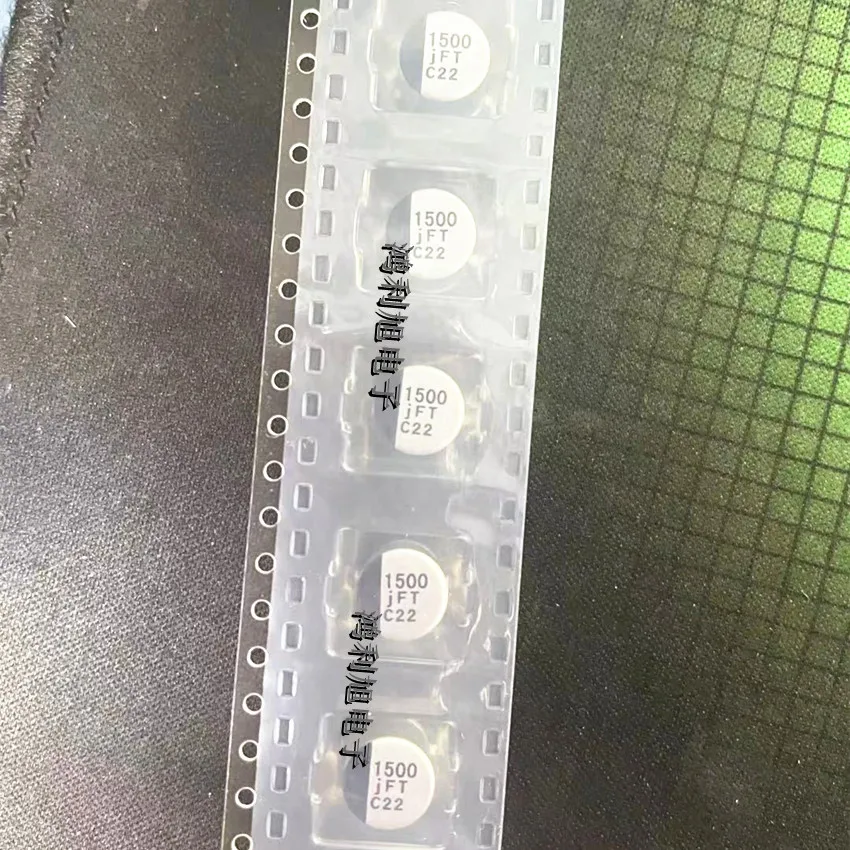 

10 шт./партия EEEFT0J152AP Алюминиевые Электролитические Конденсаторы-SMD 1500uF 6,3 Вольт 8x10,2 мм SMD