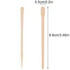100PCS Woman Wooden Hair Removal Stick Disposable Depilation Spatula Wax Sticks Wood Face Eyebrows Waxing Spatula Beauty Tool 6