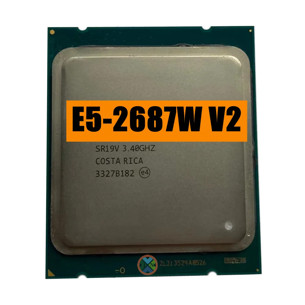 Xeon-E5-2687WV2, 3,4 GHZ, 25M, 8 núcleos, LGA2011, E5, 2687WV2, 150W, E5-2687W V2
