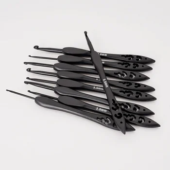 Aluminum Crochet Hook Set 9pcs 1