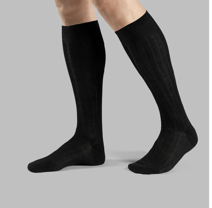 TubeSocksMensFormalDressSocksBusinessMenCottonDressSocks