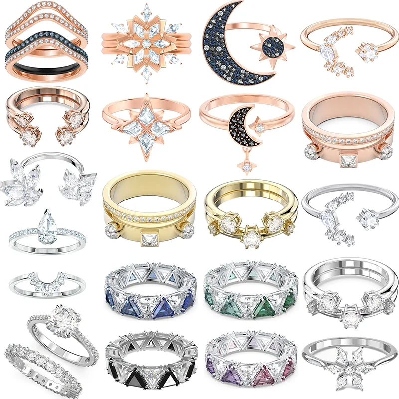 

Personalized Temperament, Light Luxury, Shiny and Exquisite Fashion Party 2023 New Trend Ring Christmas Gift Free Shipping