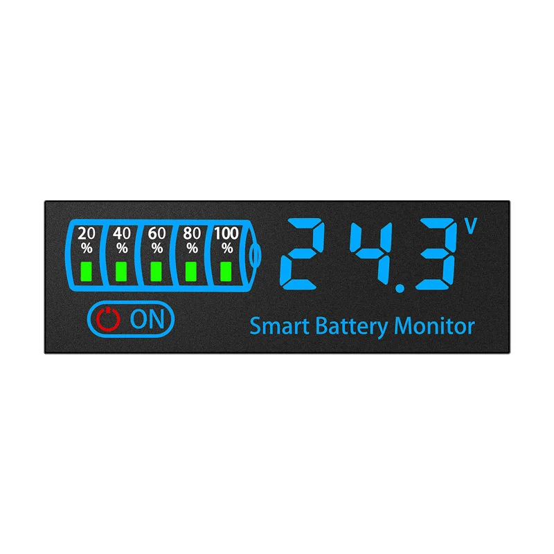 DC7-55V Smart Battery Level Indicator 4615N Li-ion Lipo Lithium Lead Acid Battery Level Tester LCD Module Capacity Voltage Meter 6