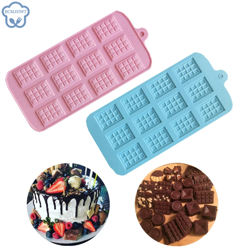 12 Anche Stampo Per Cioccolato In Silicone Blocco Di Gelatina Stampo Per Barrette Proteiche E Energetiche Vassoio Per Ghiaccio Epossidico Decorazione 