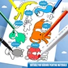 Children's Drawing Roll DIY Coloring Paper Roll Color Filling Paper Graffiti Scroll Paper-cut for Kids Painting Educational Toys 4