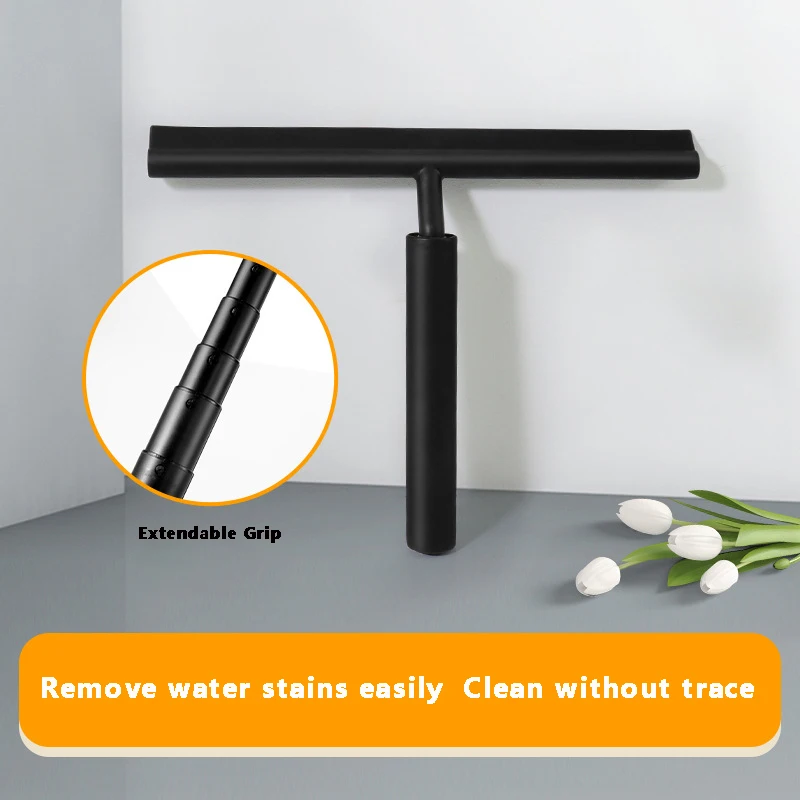 Stretchable Shower Squeegee Glass Wiper Scraper Shower Squeegee