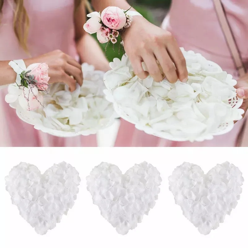 Huaao Pétales De Rose Artificiels – Lot De 3000, Bleu Ciel, Pour Mariage, Saint-Valentin, Demande, 5x5 Cm