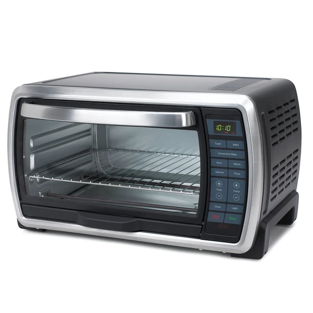 BLACK+DECKER Countertop Convection Toaster Oven, Stainless Steel, Pizza Oven,  Electric Oven, Kitchen Appliance - AliExpress