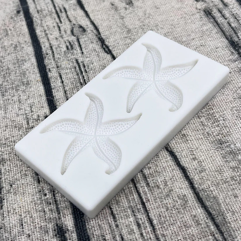 Starfish Silicone Mold – Sugarcraft, Chocolate, Cupcake, Fondant, and Cake Decorating T... - SKU Starfish Silicone Mold ...