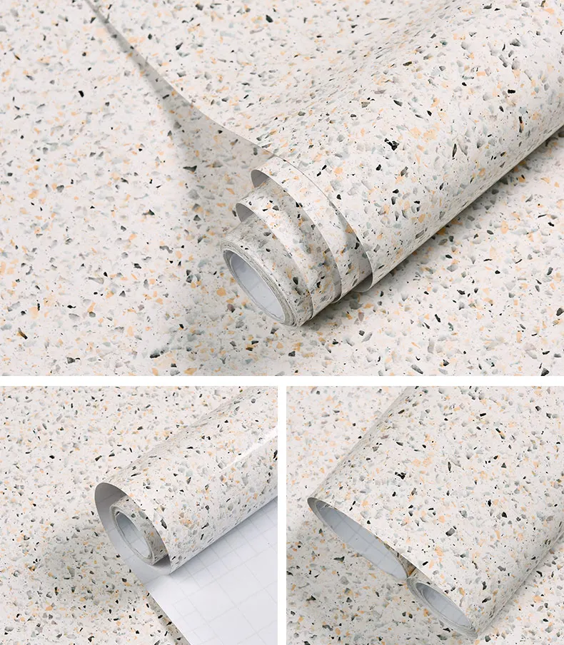 防水PVCキッチンステッカー,耐油性壁紙,調理台,再調整大理石