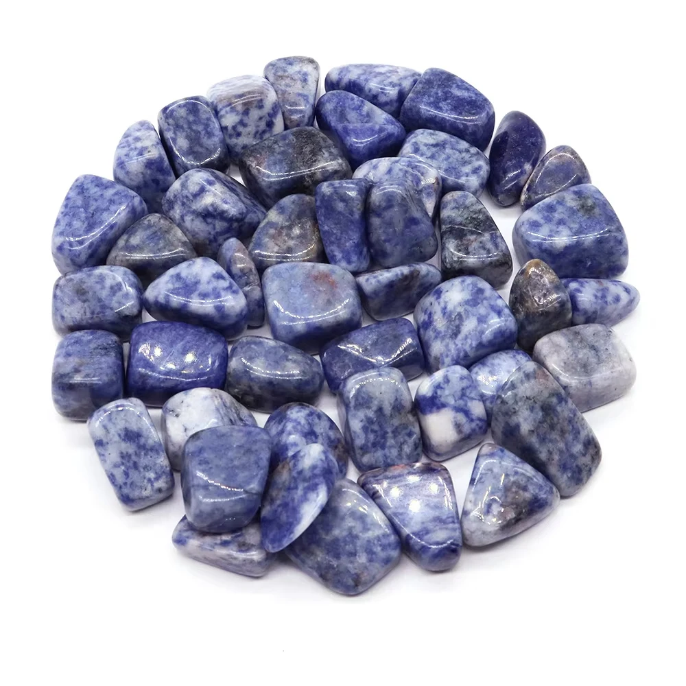 Wholesale Natural Ocean Blue Obsidian Tumbled Stones - Healing Energy Crystals for Home Decor and Aquarium Display