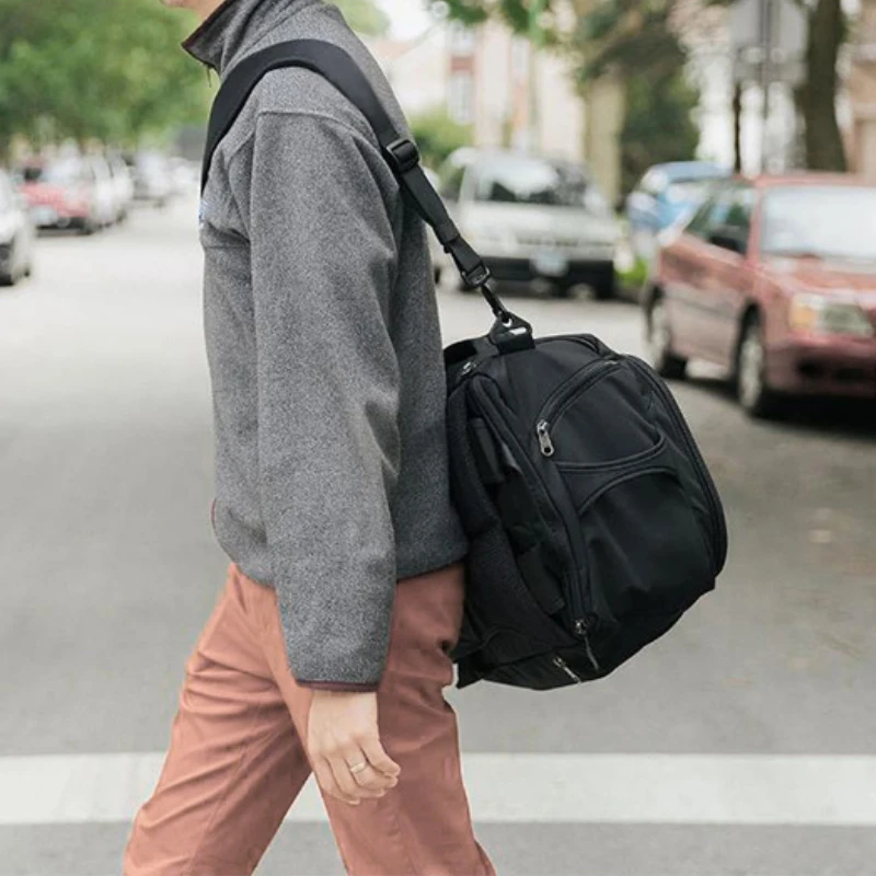 Man Backpack Men Travel Bag Luxury Outdoor Hiking Bag Black Laptop Bag Large Capacity Multifunctional Sports Waterproof Handbag 6