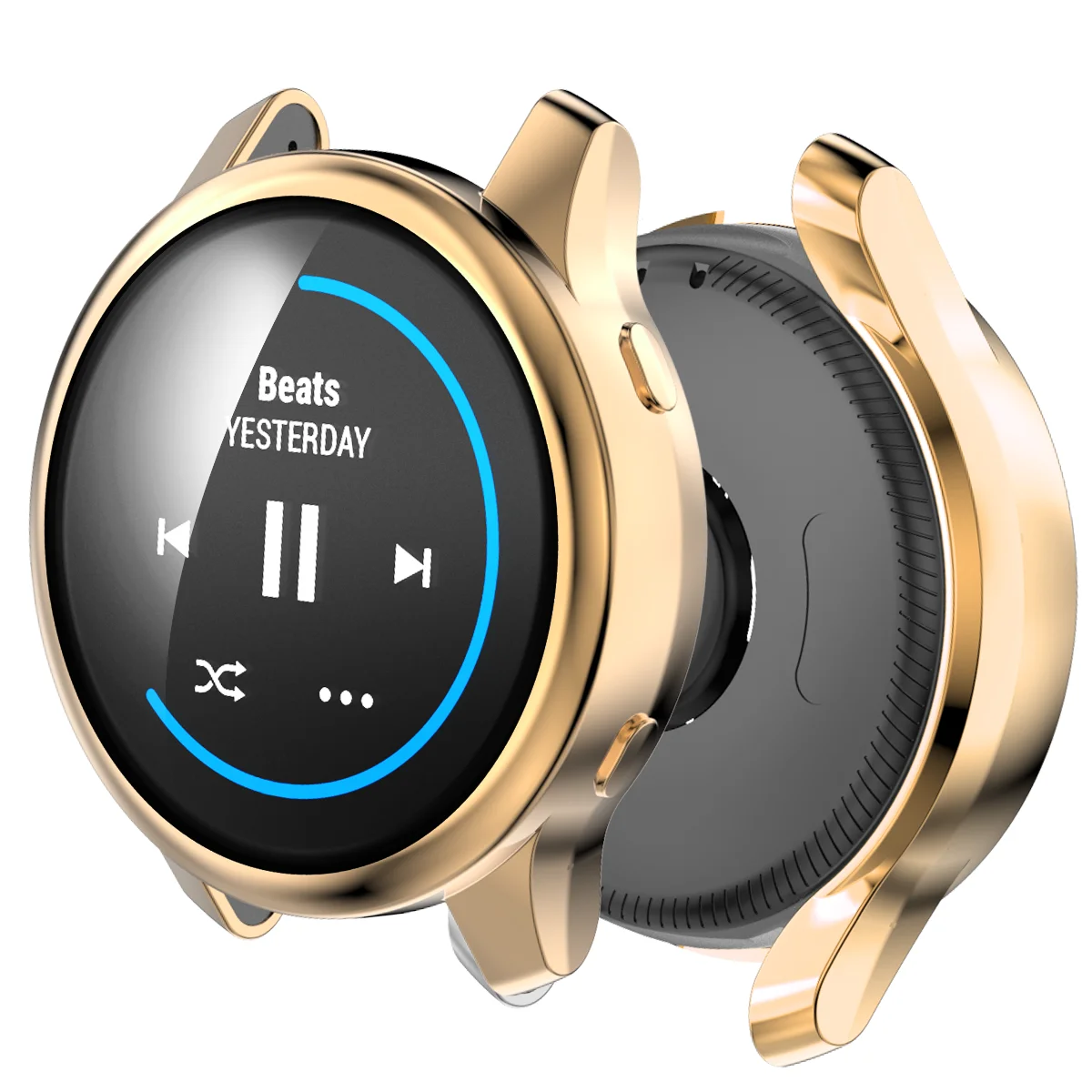Crystal Clear TPU Protective Case - Soft Silicone Shell for Smartwatch Accessories