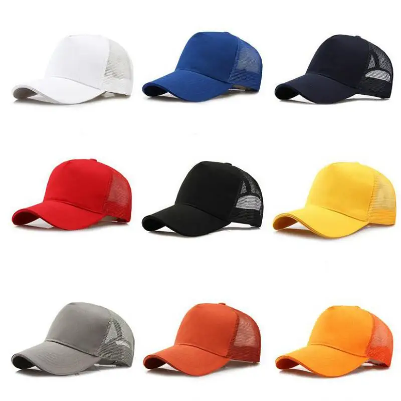 Baseball Cap Men Snapback Mesh Caps Women Hats For Men Casquette Bone Casual Black Adjustable Sun Hat Trucker Breathable 5