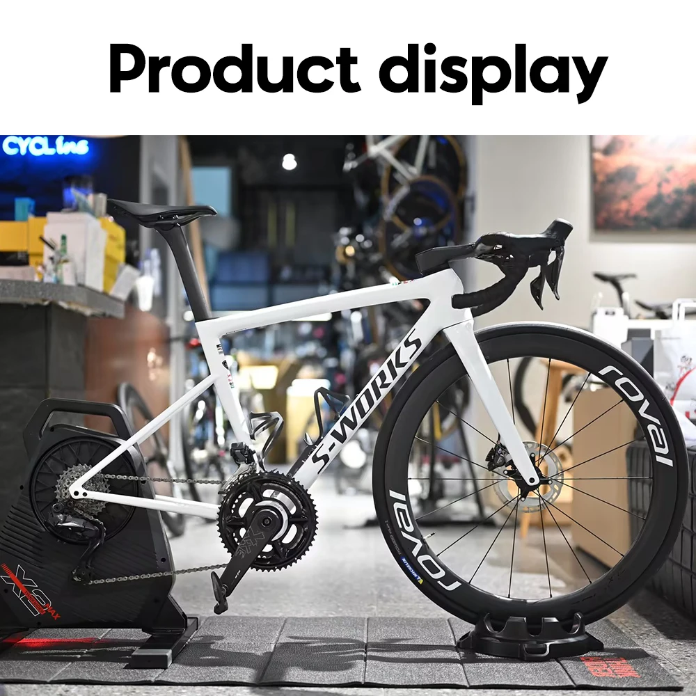 Enhanced Bike Trainer Front Wheel Block