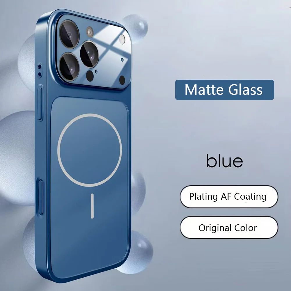 Original Glass Nano Matte For Magsafe Wireless Charging Armor Case thumbnail 1