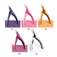 1pcs Nail Capsule Cutter U-Shaped False Acrylic Tips Scissors Trimmer Cutters Nail Clipper Professional Manicure Accessories 2