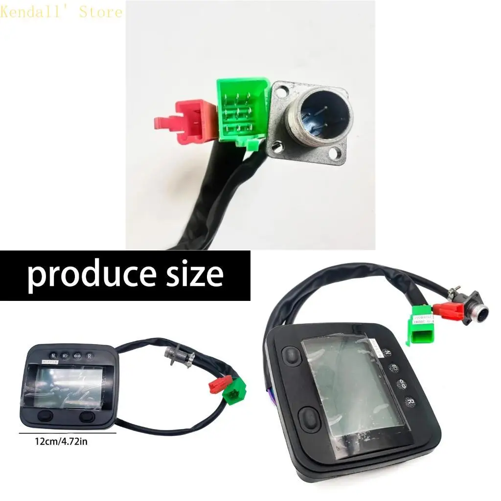 Medidor vehículo 3XUB con arnés cableado para modelos Linhai 260 300, grupo instrumentos 30101G 25246 para trabajos 1