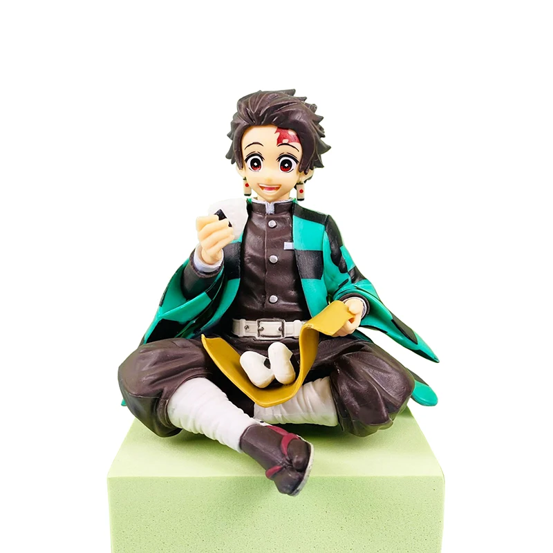 12Style Demon Slayer Anime Figure Kimetsu No Yaiba Cartoon Tanjirou Zenitsu Inosuke Shinobu Miritsu Figurine Decorative Doll Toy - Image 4