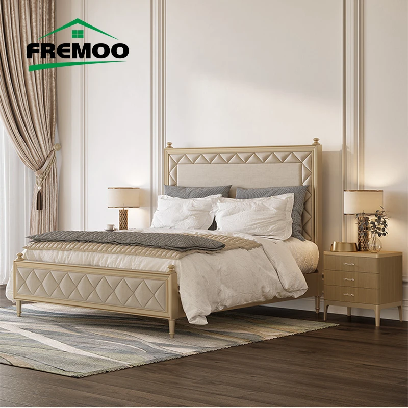 Juego Muebles De Dormitorio para adultos, cama doble De madera estilo Simple y moderno, Dormitorio principal De alta calidad para amantes| - AliExpress