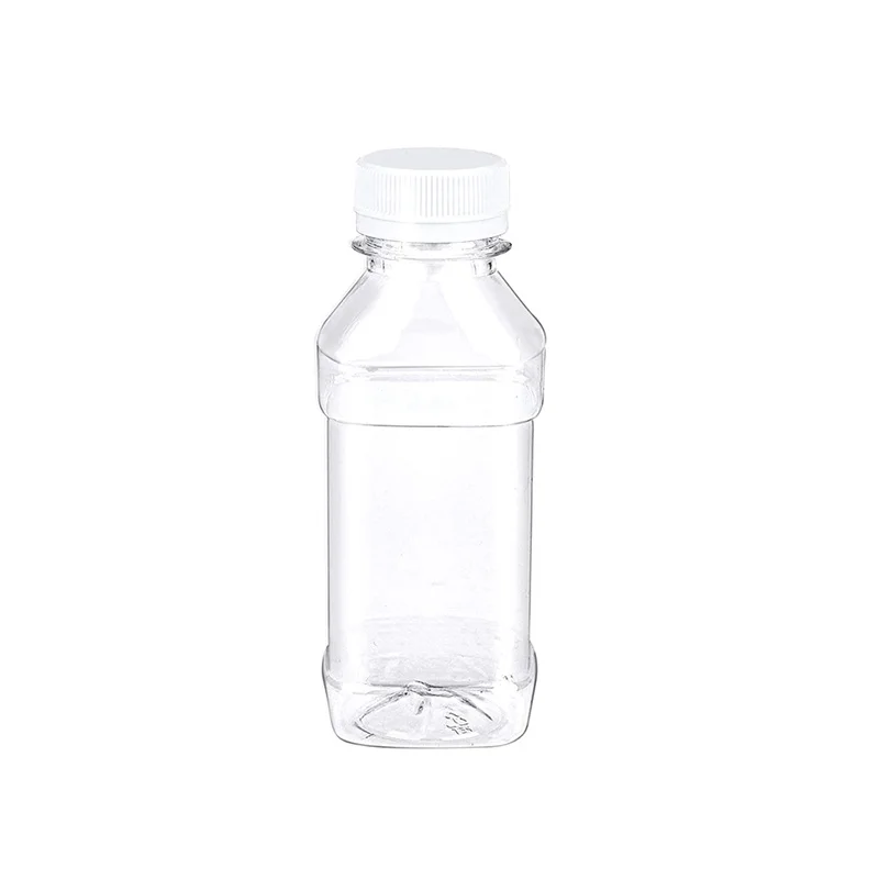 10/20Pcs 100ml Clear Refillable Empty Bottles Plastic Leakproof Portable Juice Water Drink Containers Beverage Bottles