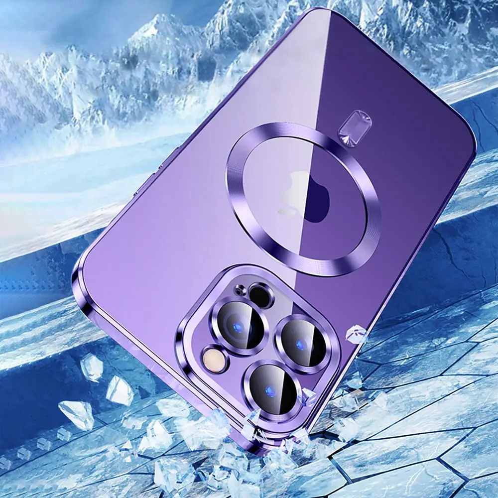 Luxury Wireless Charge Phone Case For iPhone 13 11 12 14 Pro Max Xs XR