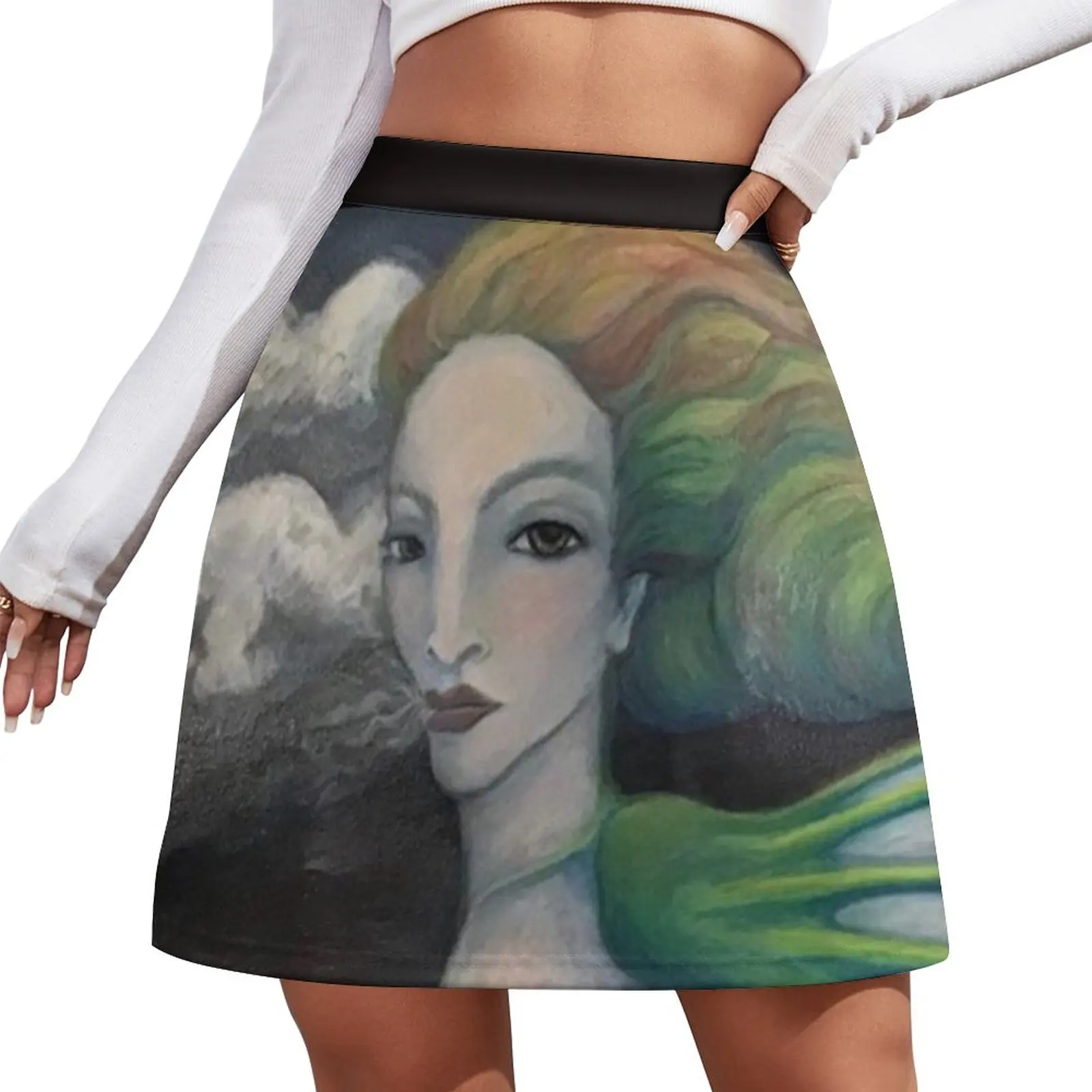 

“Smokey Daze” Mini Skirt skirt set Korean clothing