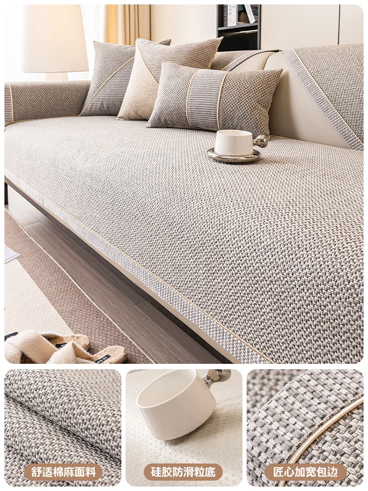 Sofa cover detailed view