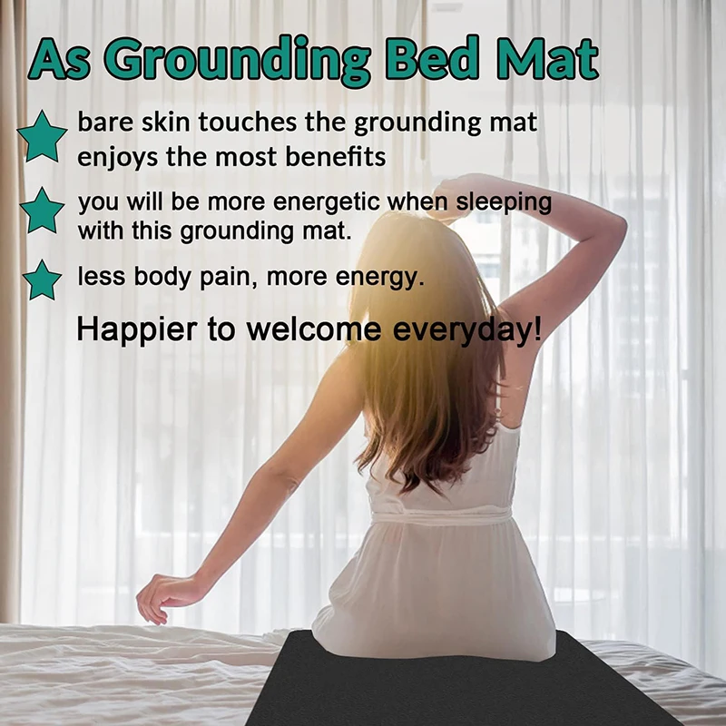 Grounding Mat for Improving Sleep  Electric mat for Health  Heated cushion 5