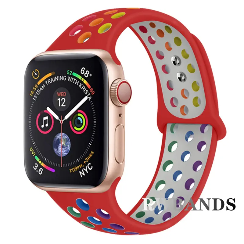 Sport Strap for Apple Watch Band 46mm 44mm 40mm 42-38-41mm 45mm Breathable Bracelet iWatch Series 10 9 8 7 6 SE 5 3 Ultra 2 49mm - Image 20