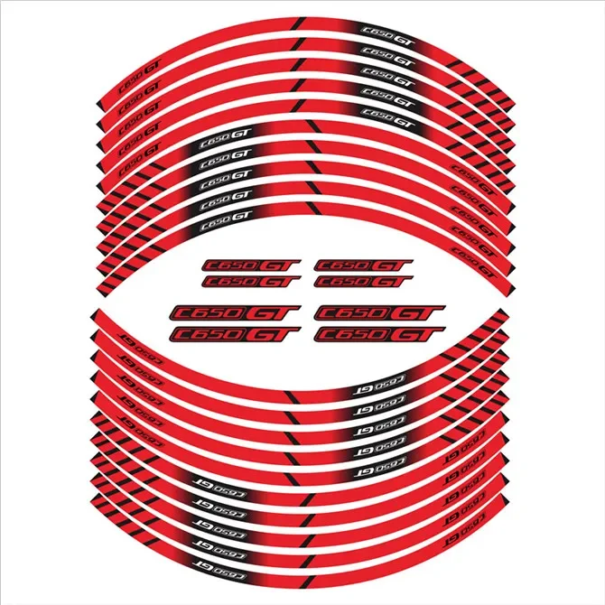

For BMW C650GT Motorcycle Parts Contour Wheel Decoration Decal Sticker - C