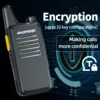 2PCS Baofeng BF-T20D GMSK Digital Walkie Talkie Noice Reduction Radio Encrypted Call Portable USB Charger VOX For Travel 6