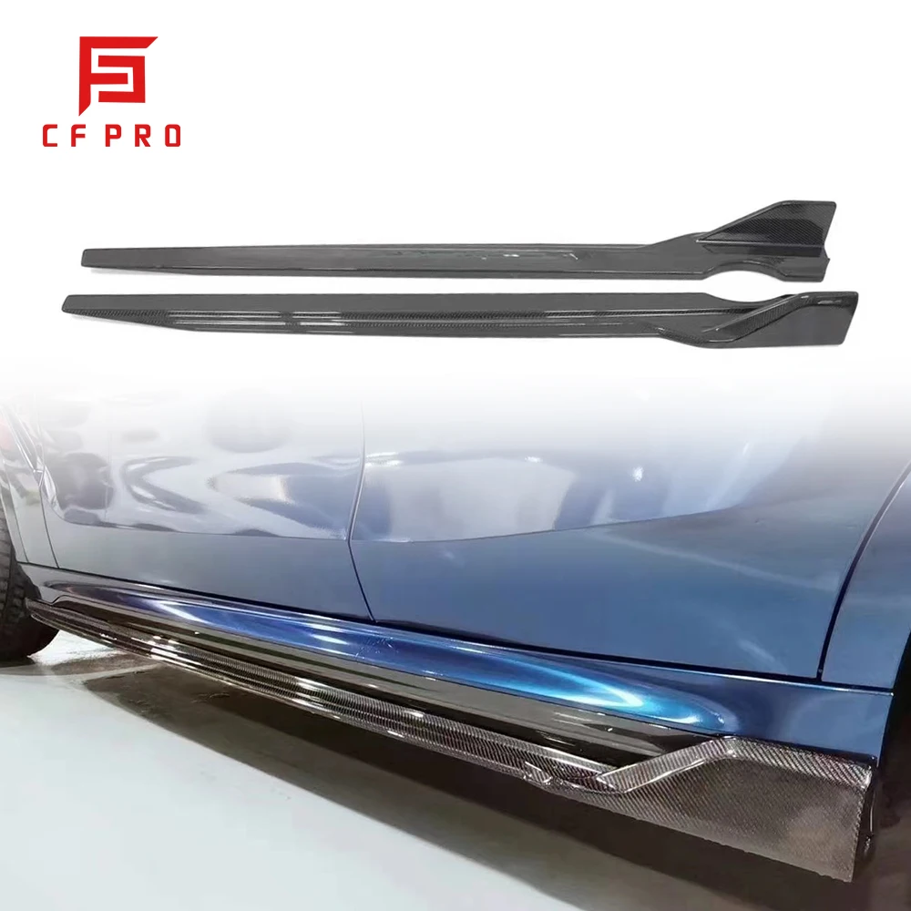 

Sport Style Carbon Fiber Side Skirts Door Edge Protector Body Kit For BMW X6 G06 2019+