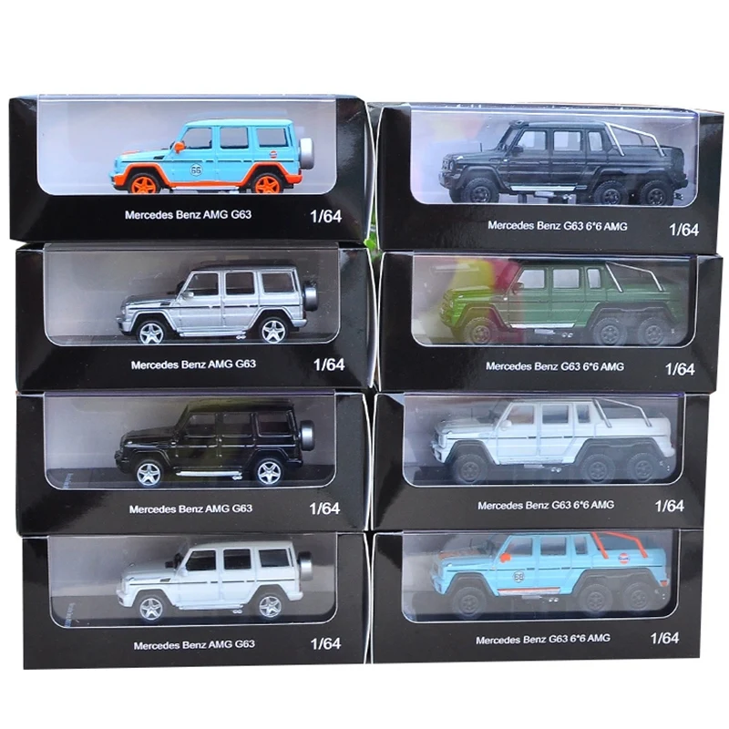 Modèle Réduit NZG Mercedes-AMG G63 4x4 SUV 1:64 - Métal Die-cast (Neuf 2023)