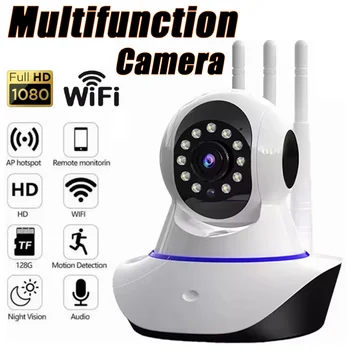 WiFi Camera 1080P HD Night Vision Baby Pet Safety Monitor 360Degree Rotation Auto Tracking Smart Home Security Protection 2025 1