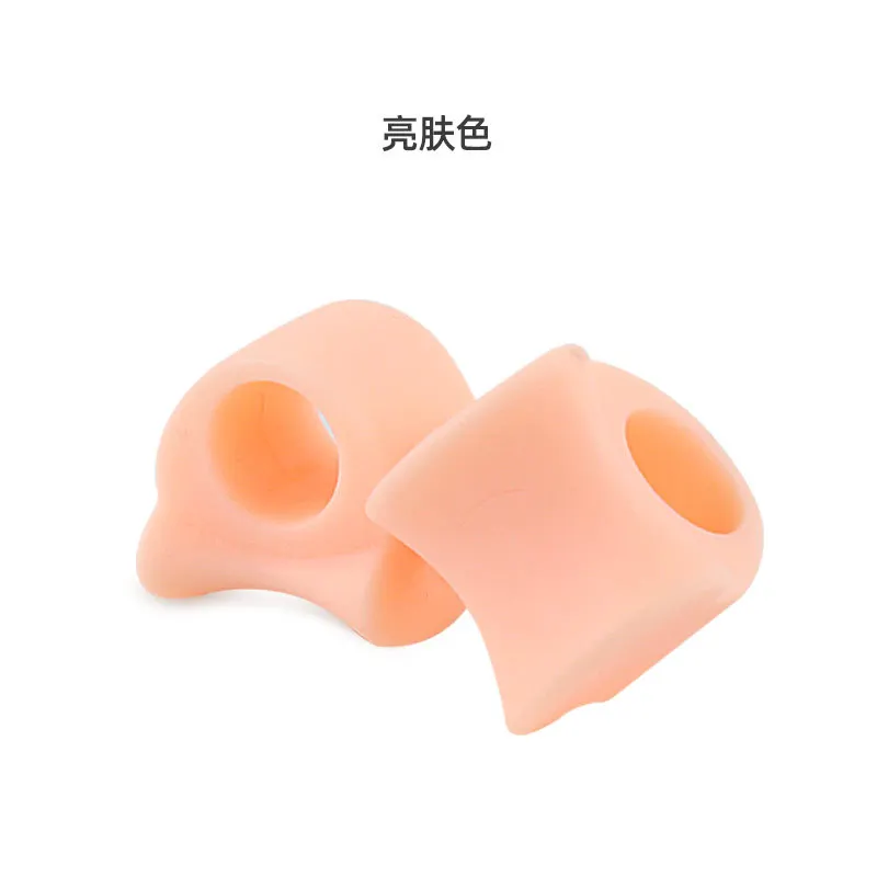 2pieces Bunion Corrector Gel Pad Stretch Hallux Valgus Protector Guard Toe Separator Feet Care Orthopedic Finger Spacers