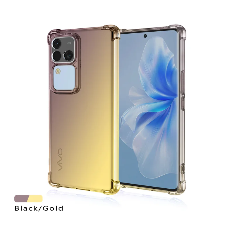 Shockproof Gradient Airbag TPU Protective Phone Case