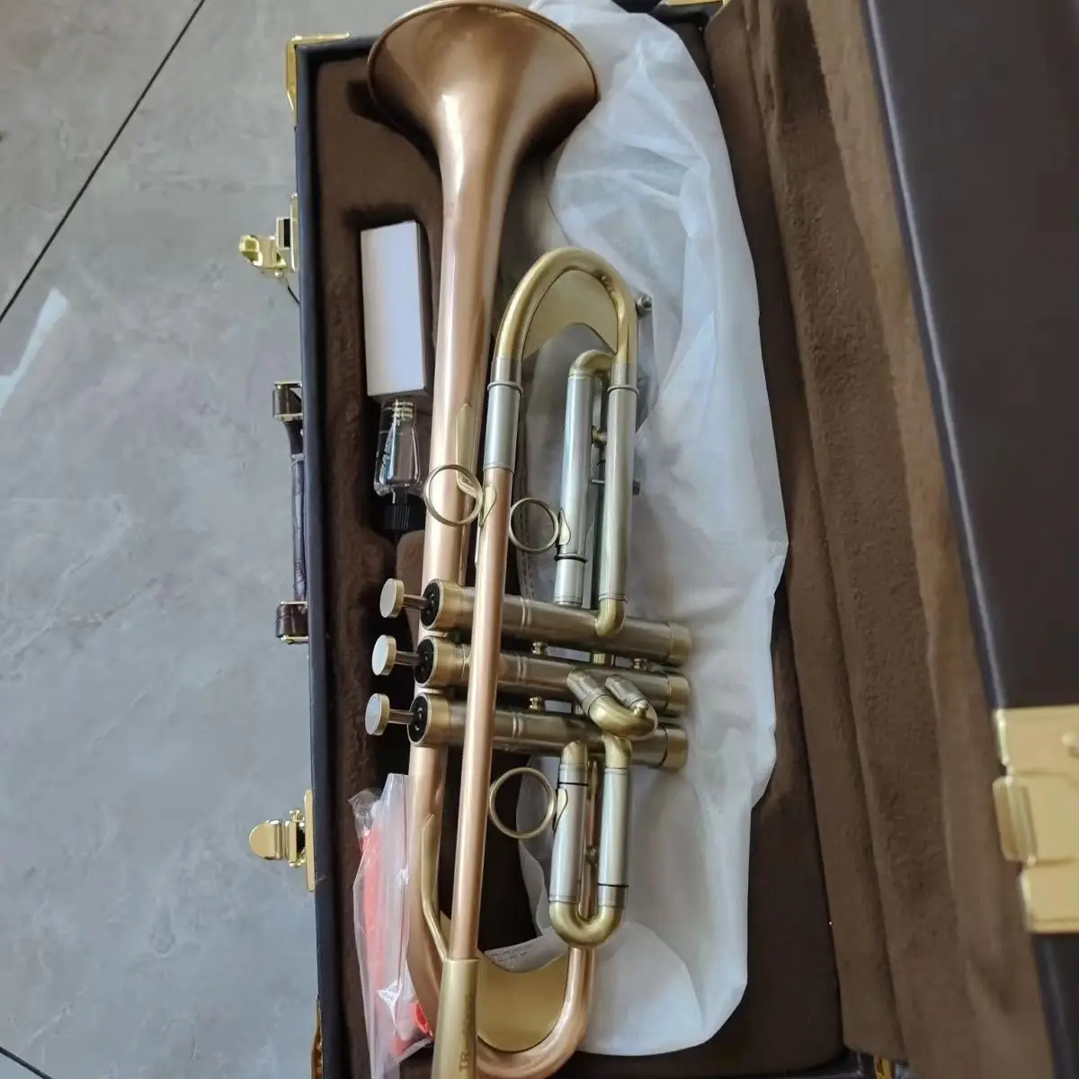 Trompet LT190S-77 Muziekinstrument Bb Flat Trompet Sortering Geprefereerde Professionele Trompetprestaties