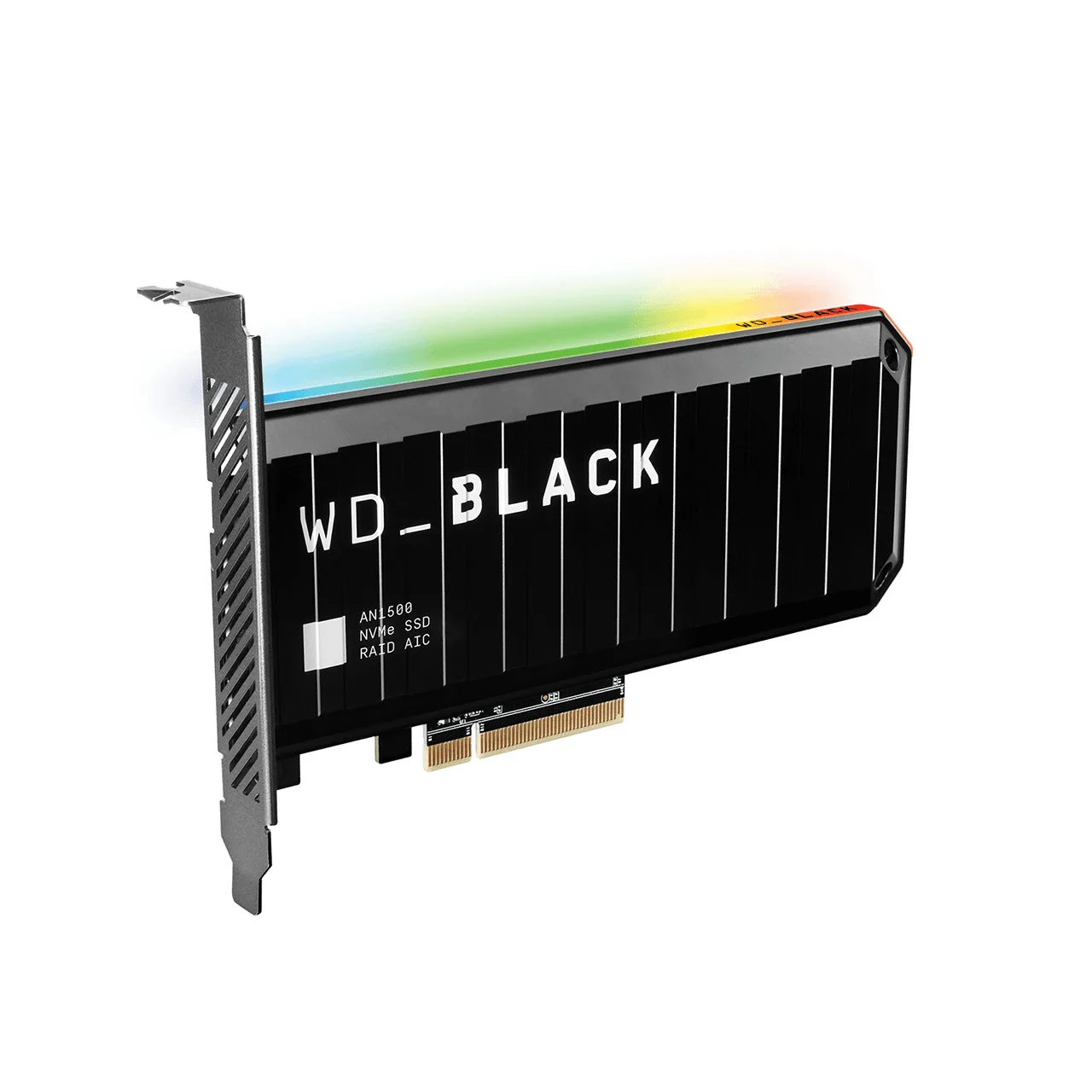Плата расширения WD_BLACK AN1500 WDS400T1X0L 4ТБ SSD NVMe Add-In Card PCIe Gen3 RGB подсветка |