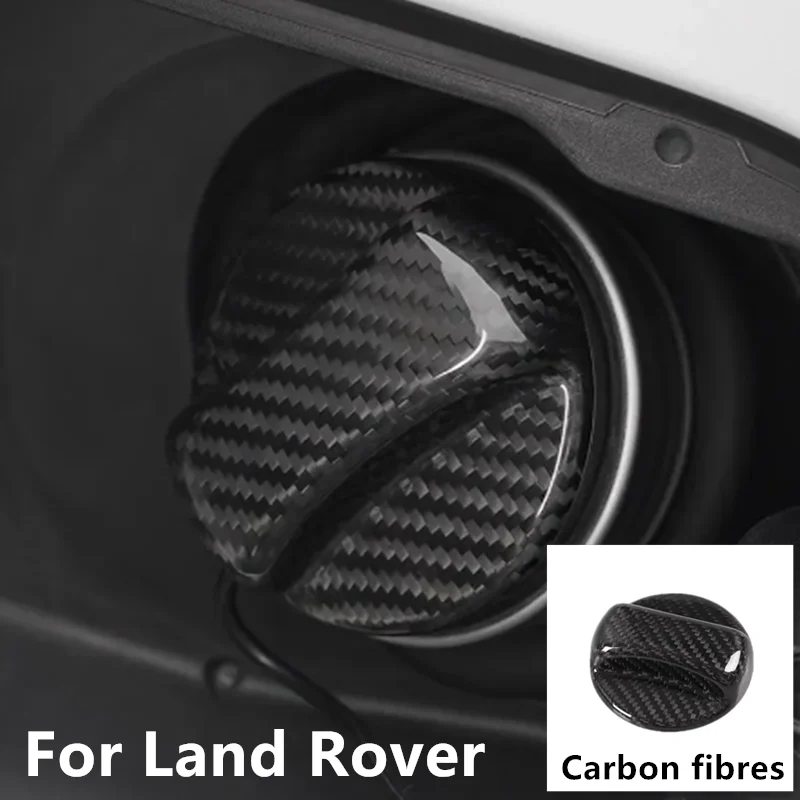 

Carbon Fibre Fuel Tank Cap For Land Rover DISCOVERY FREELANDER DEFENDER RANGE ROVER EVOQUE RANGE ROVER Car Fuel Tank Cap cover