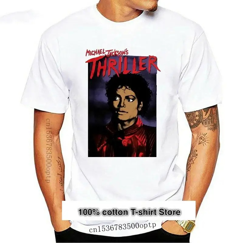 Camiseta Con Diseado De Thriller De Michael Jackson, Nueva