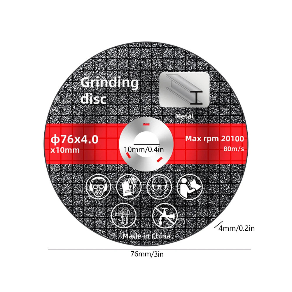 Cutting Disc 1-20pcs 76mm Saw Blade Electric Grinding Cutting Discs Circle Wheels Metal Cutter Power Tools Wood Cutting Sanding Grinder Discs